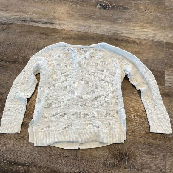 American Eagle Outfitters Cream Cardigan Sweater - Picture 2 of 3